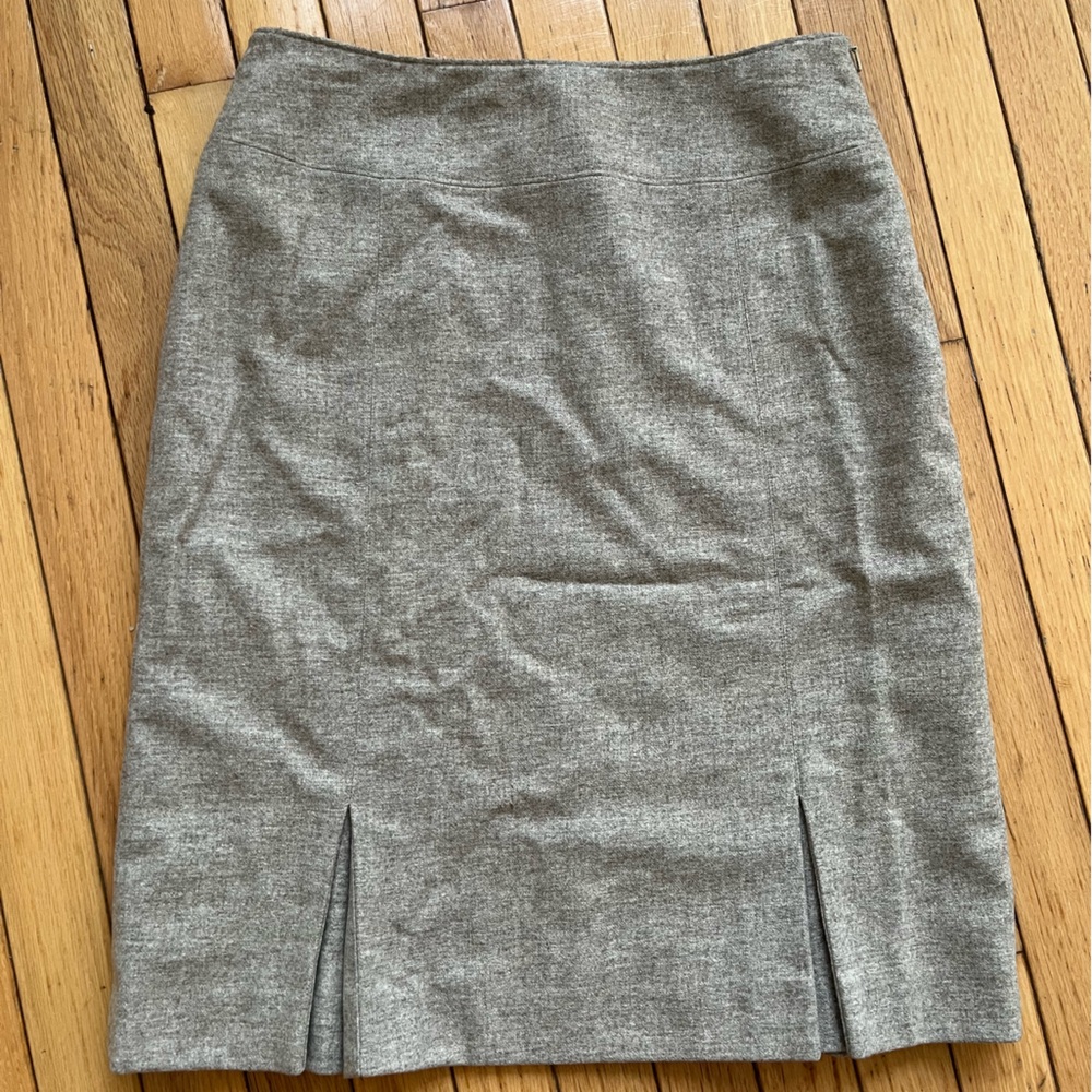 Banana Republic skirt women’s SZ 2 plaid pencil classic office professio…